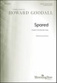 Spared SATB choral sheet music cover